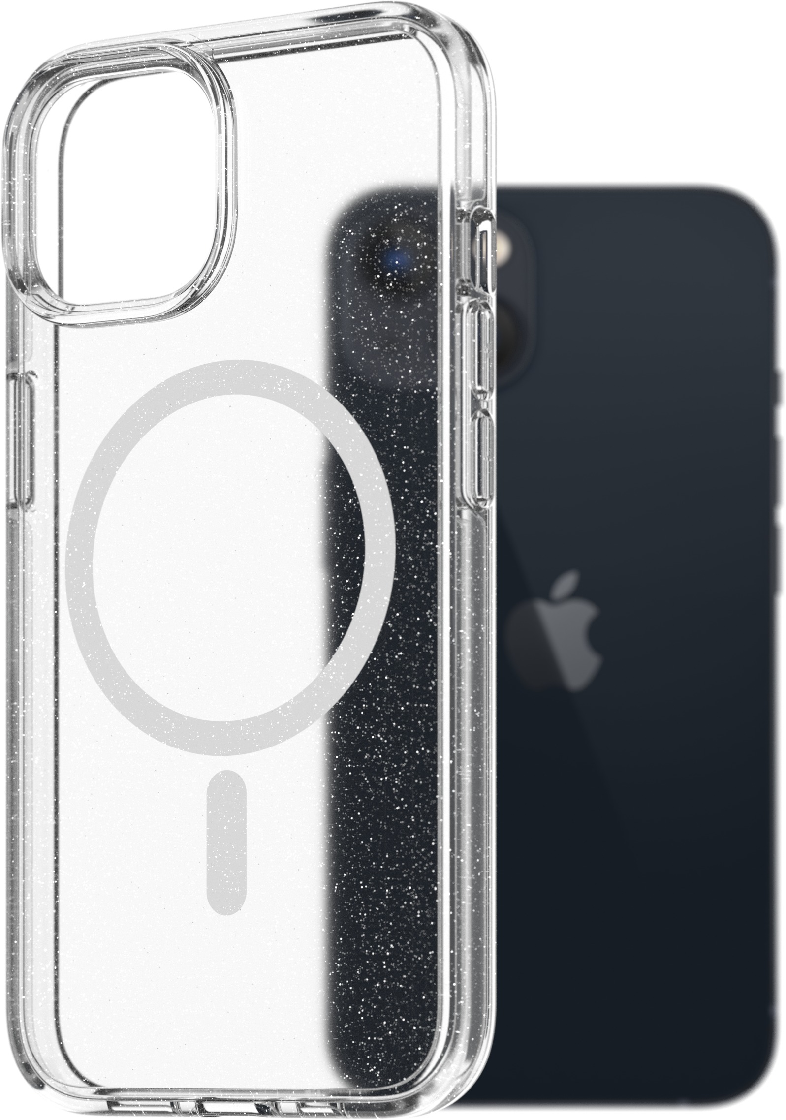 AlzaGuard Crystal Glitter Case Compatible with Magsafe pre iPhone 13