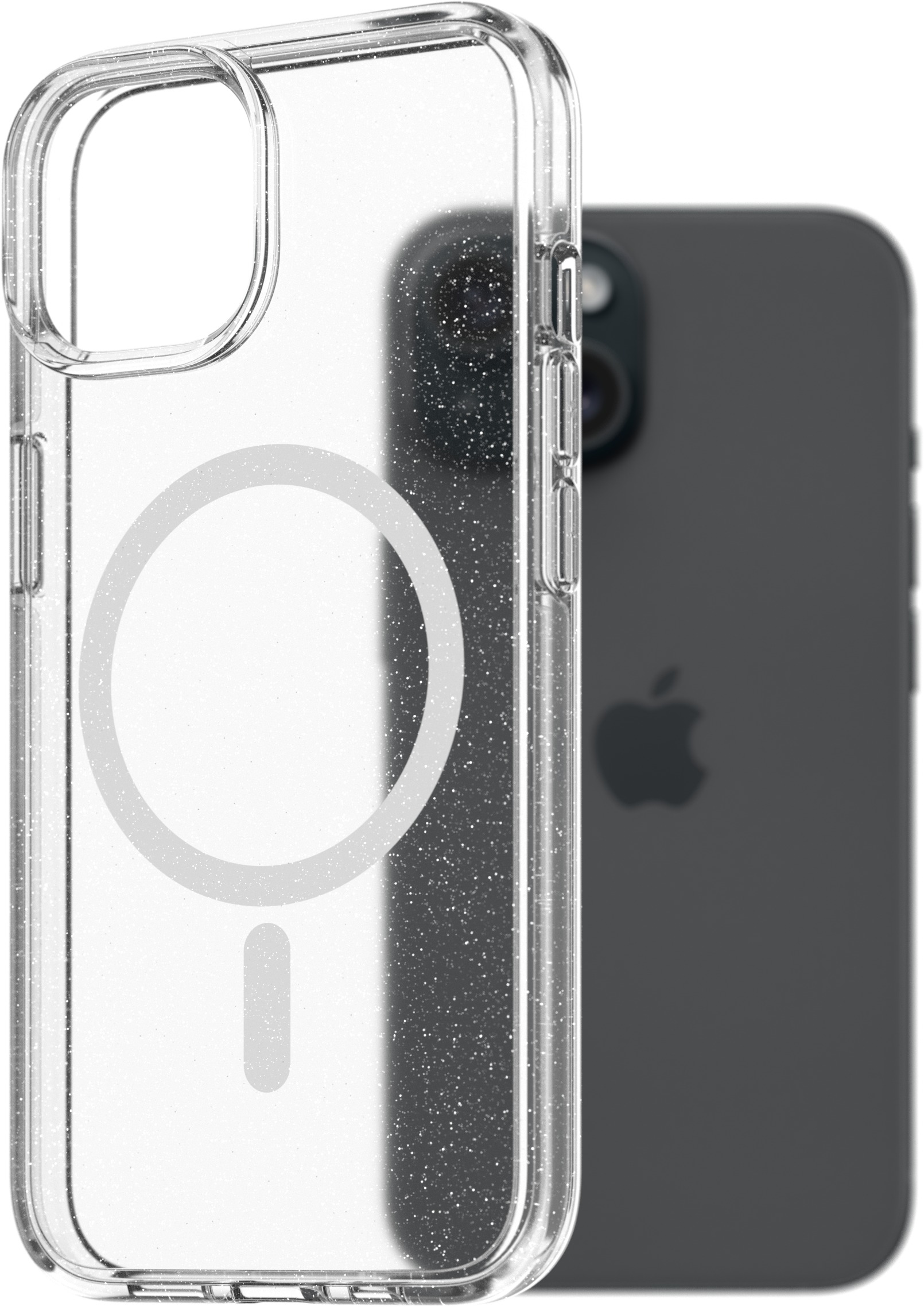 AlzaGuard Crystal Glitter Case Compatible with Magsafe na iPhone 15