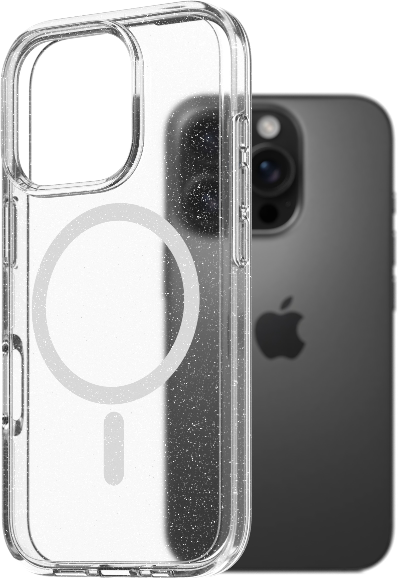 AlzaGuard Crystal Glitter Case Compatible with Magsafe na iPhone 16 Pro