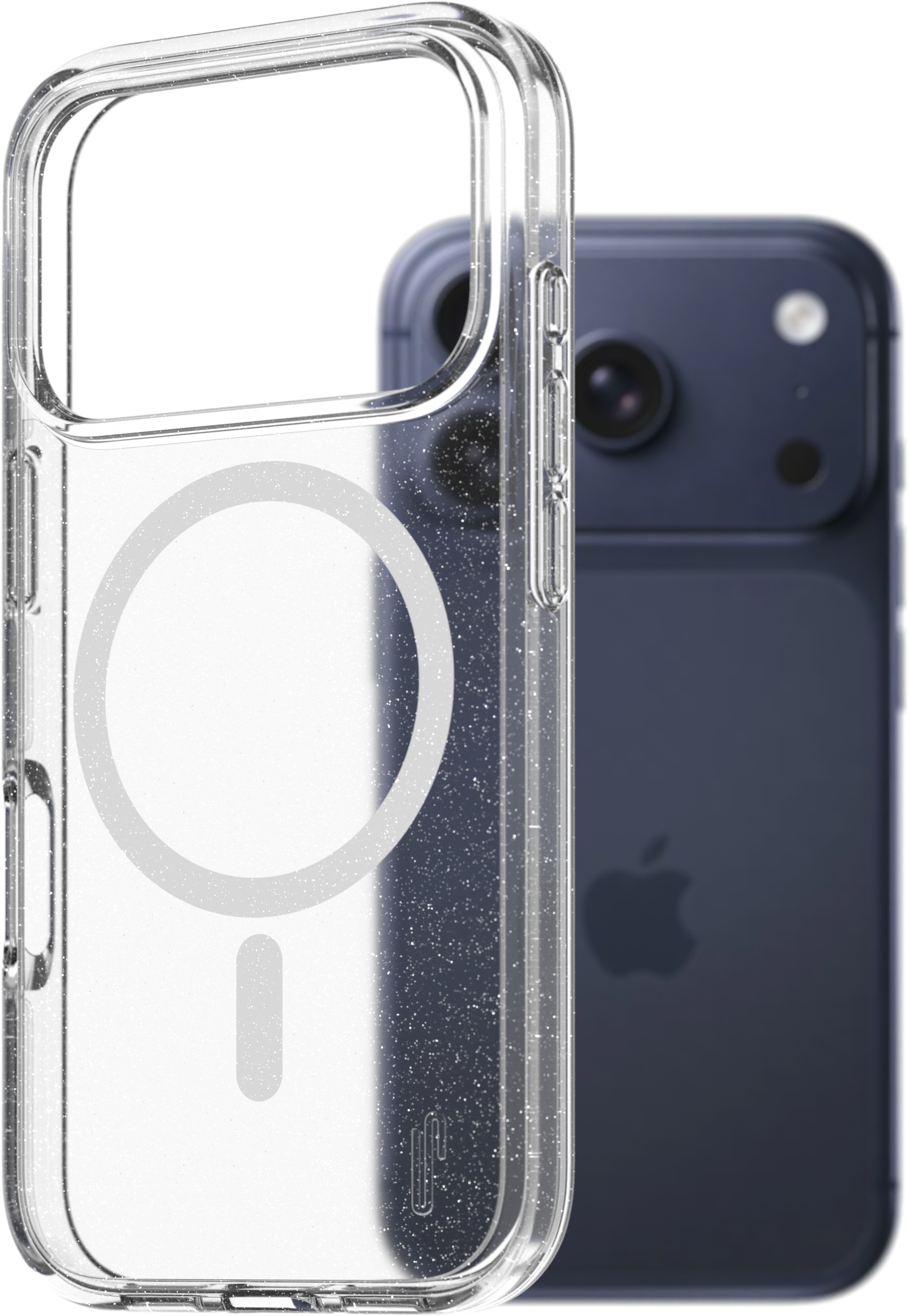 AlzaGuard Crystal Glitter Case Compatible with Magsafe na iPhone 17 Pro