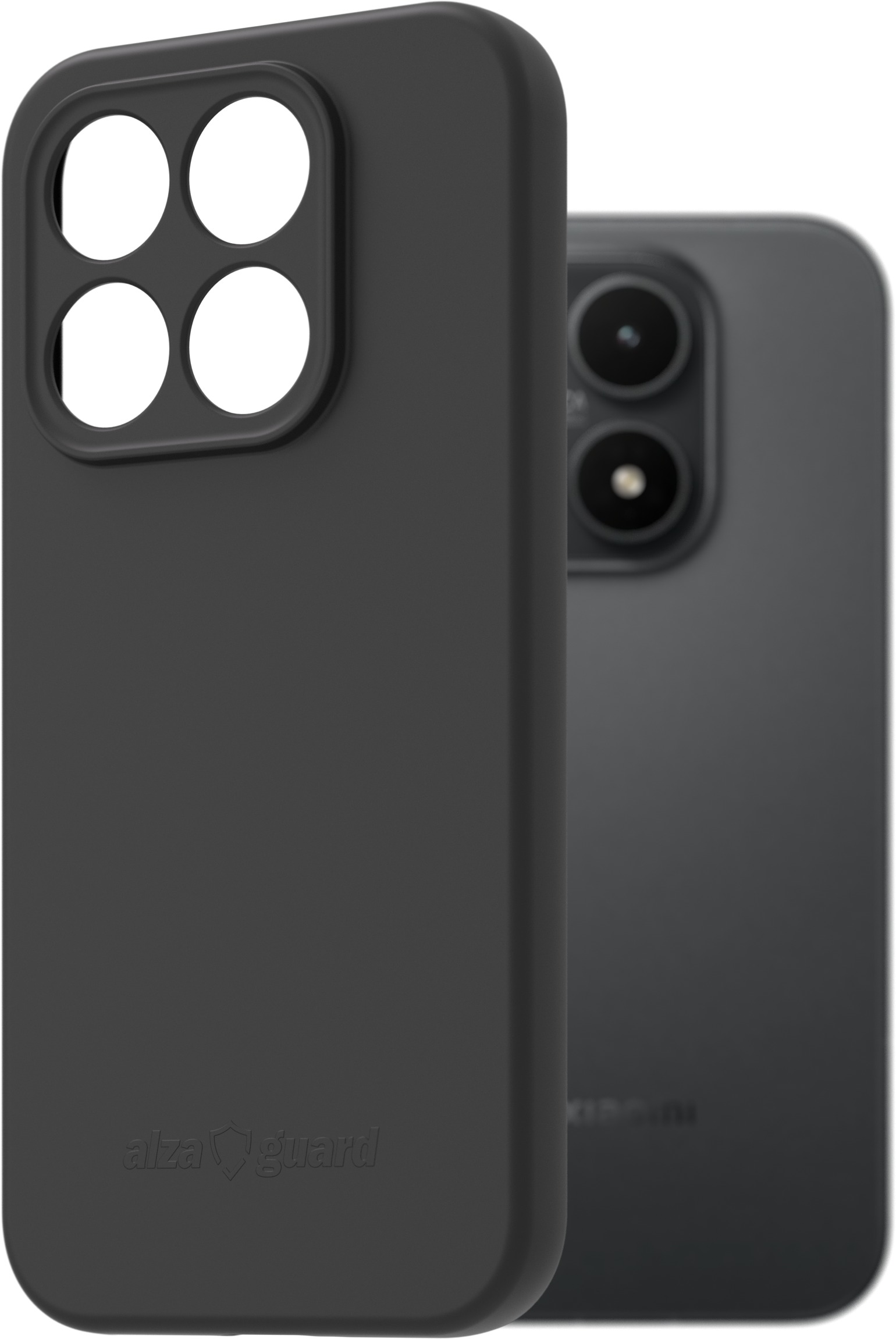 AlzaGuard Matte TPU Case pre Xiaomi 17 čierny