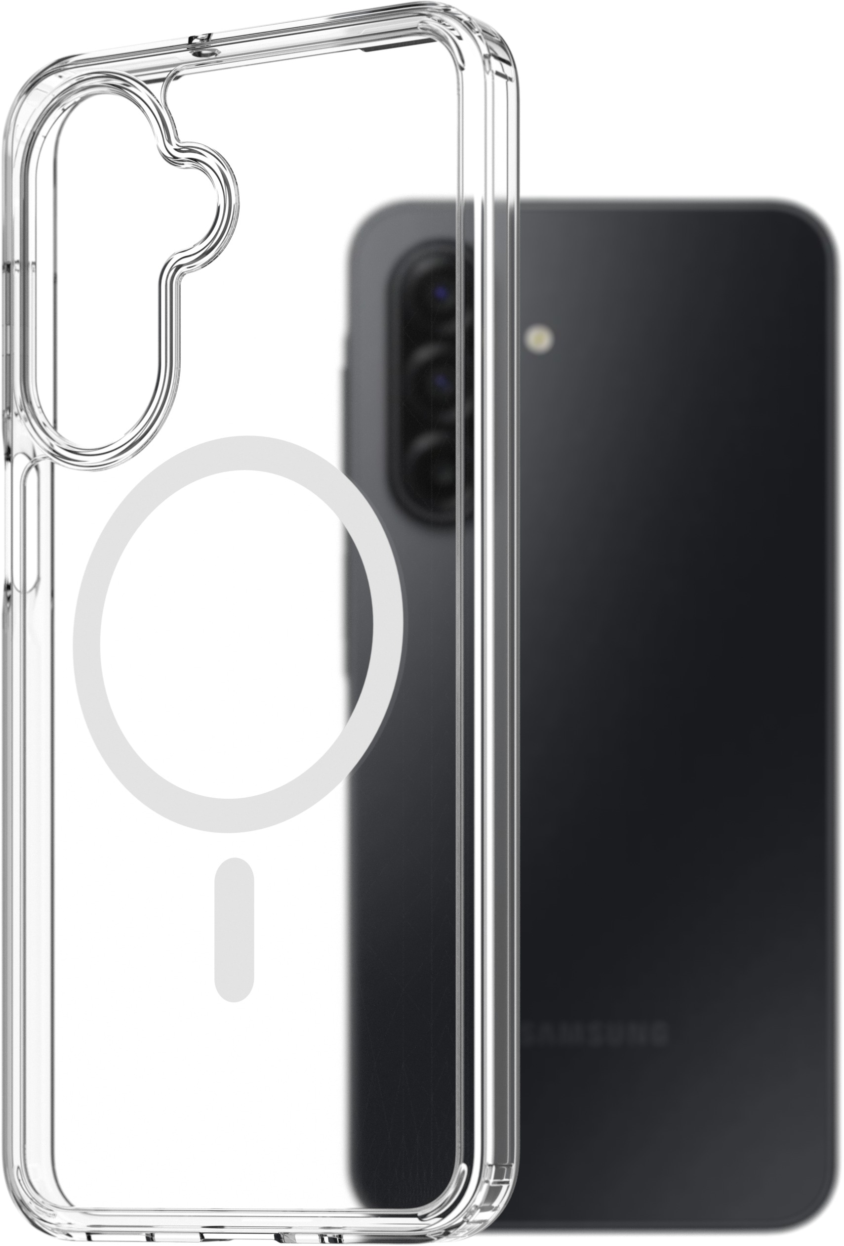 AlzaGuard Crystal Clear TPU Case Compatible with Magsafe pre Samsung Galaxy A17