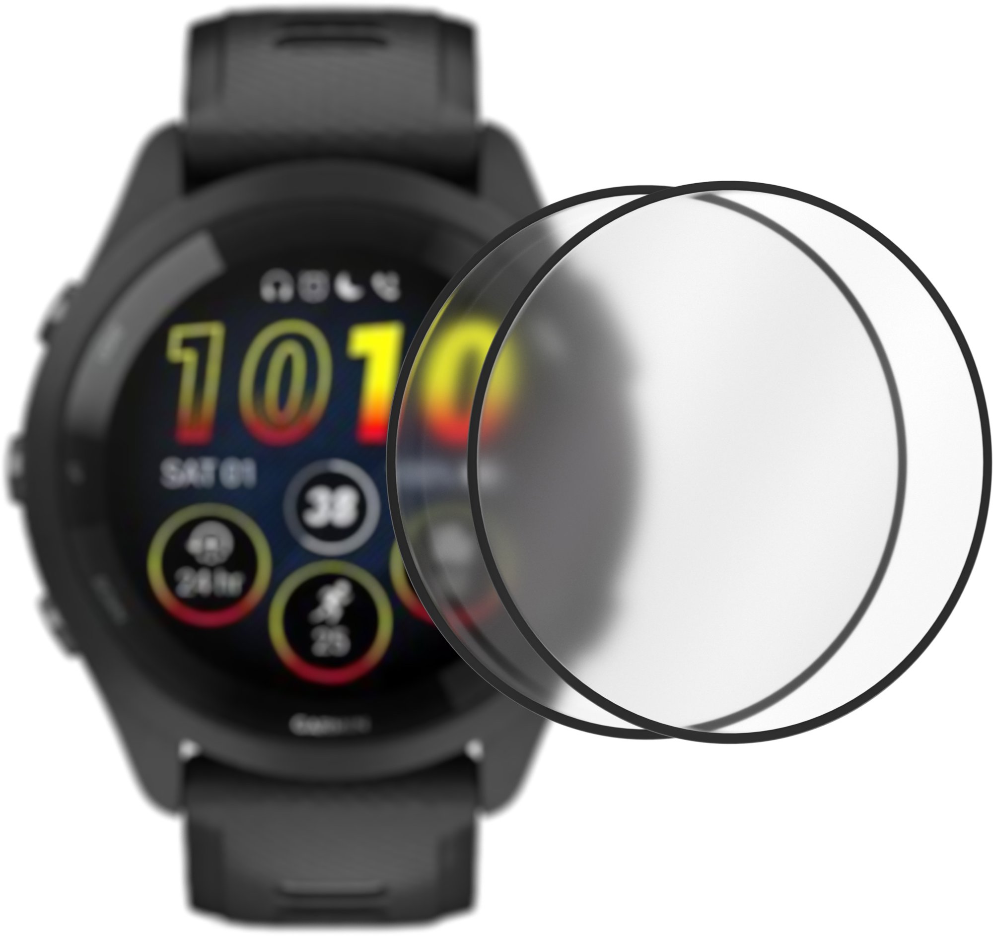 AlzaGuard FlexGlass pre Garmin Forerunner 265 – 2 ks