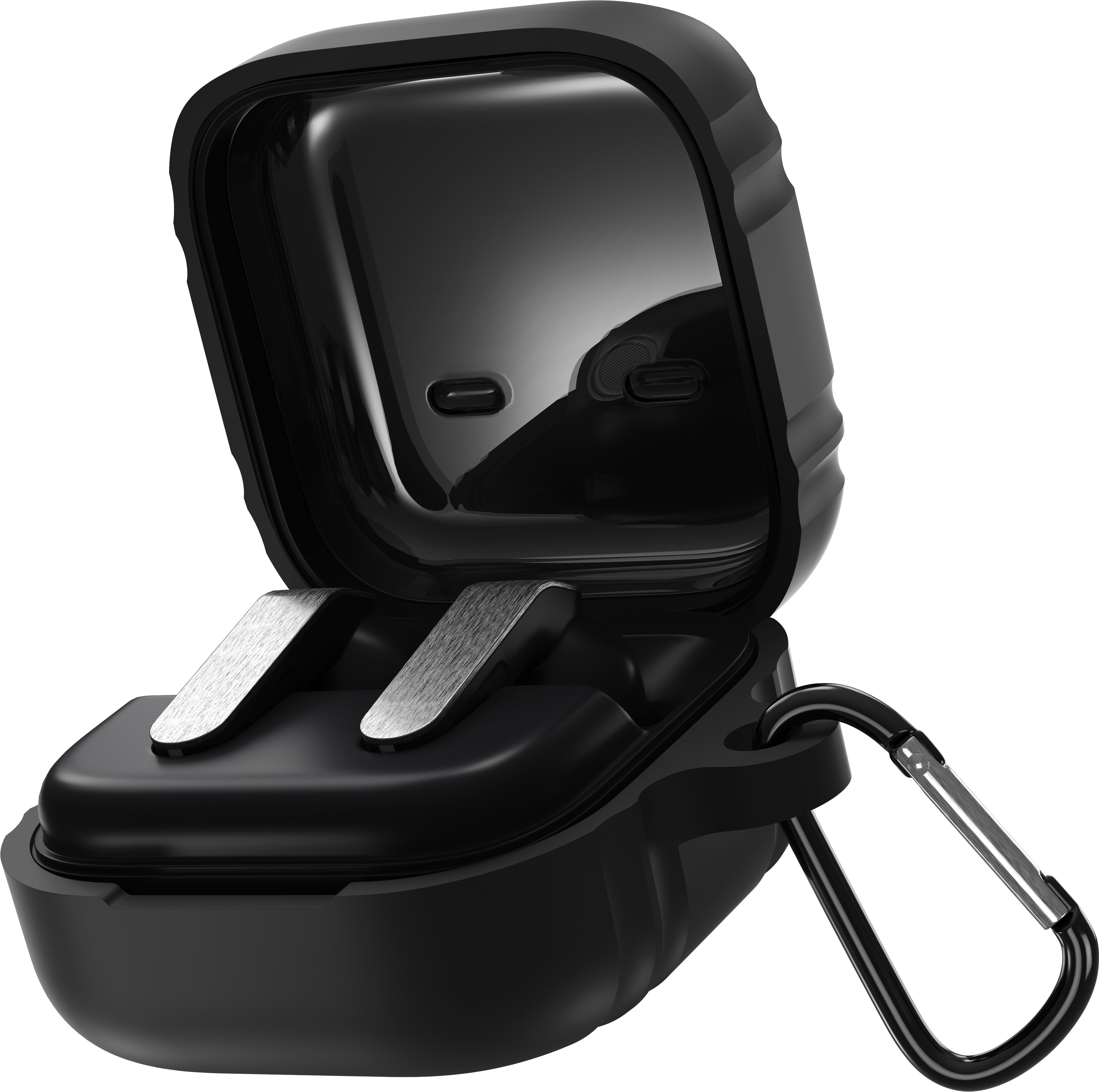 AlzaGuard Premium Silicone Case na Samsung Galaxy Buds 4/4 Pro – čierne