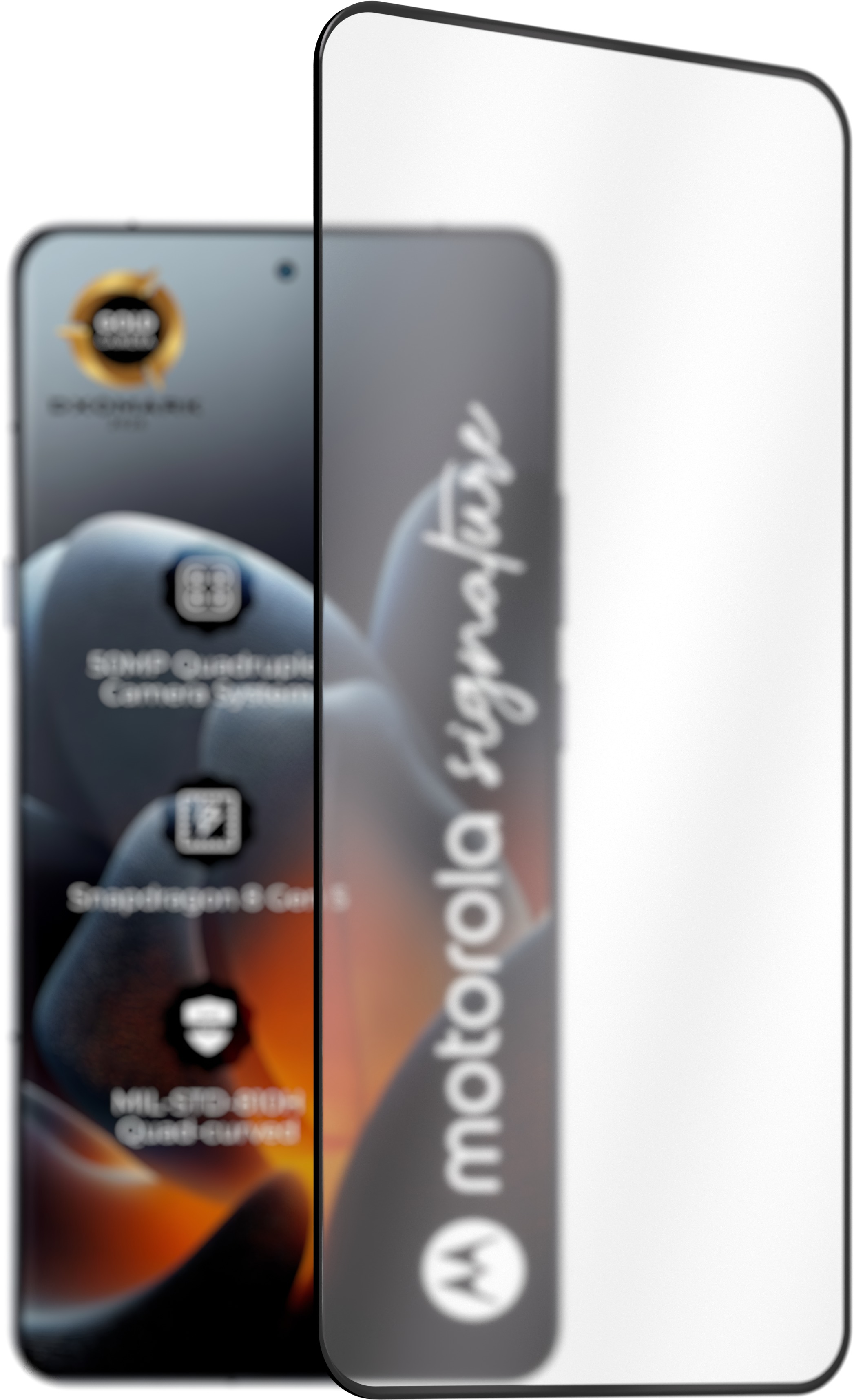 AlzaGuard 2.5D Case Friendly Glass pre Motorola Signature