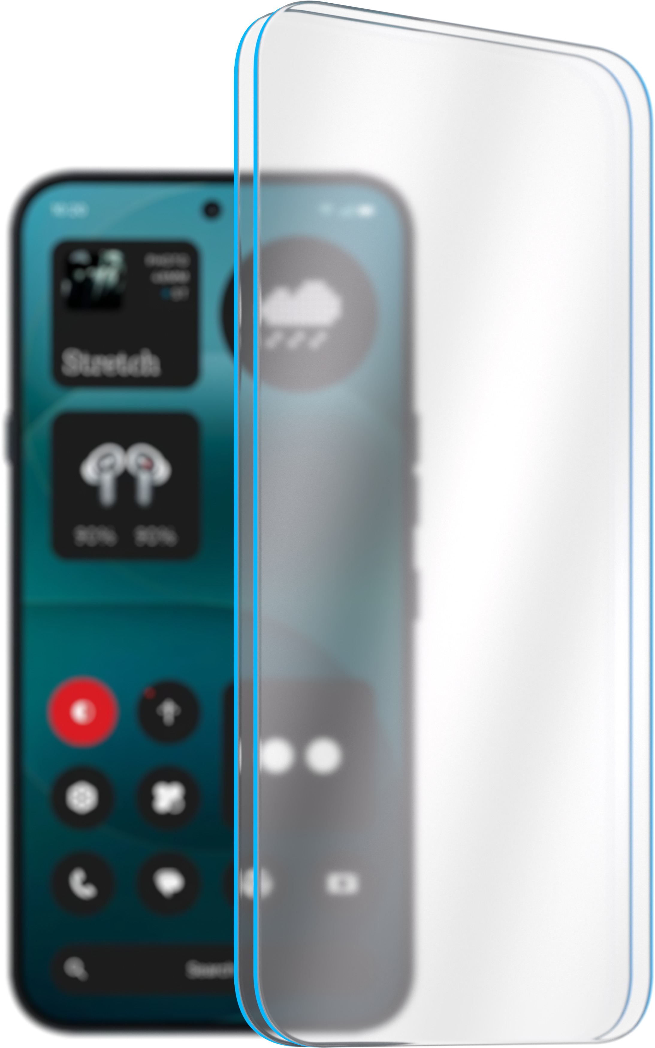 AlzaGuard 2.5D Case Friendly Glass pre Nothing Phone (4a) Pro