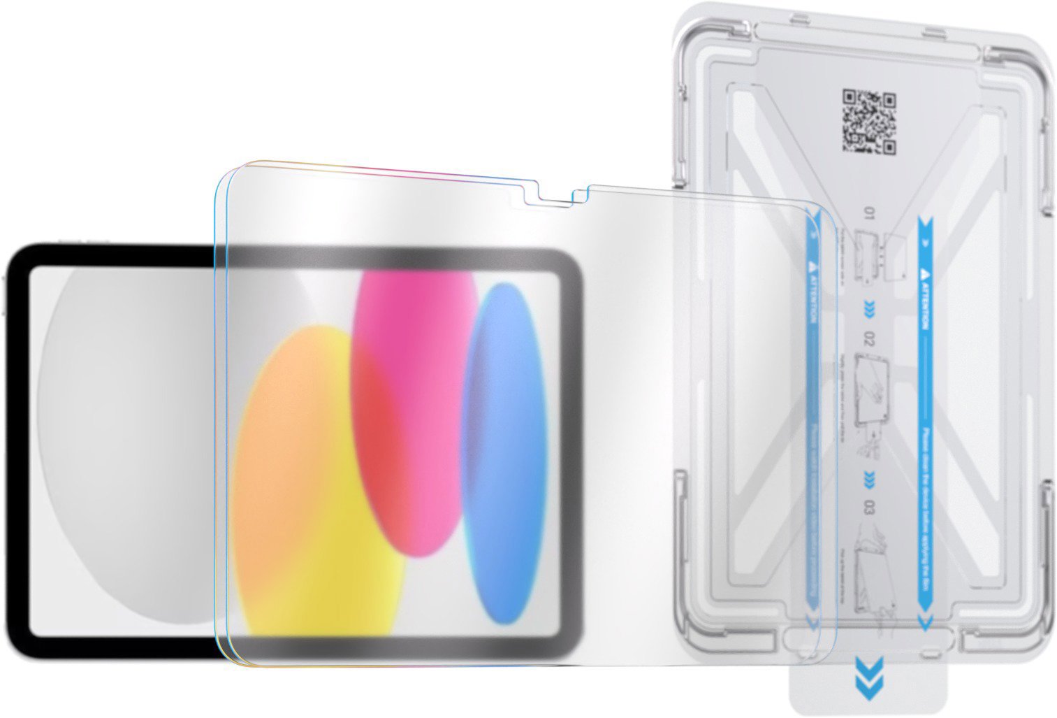 AlzaGuard Glass Protector pre Apple iPad 10,9" (2022/2024) a 11" (2025) s aplikátorom – 2 ks v balen