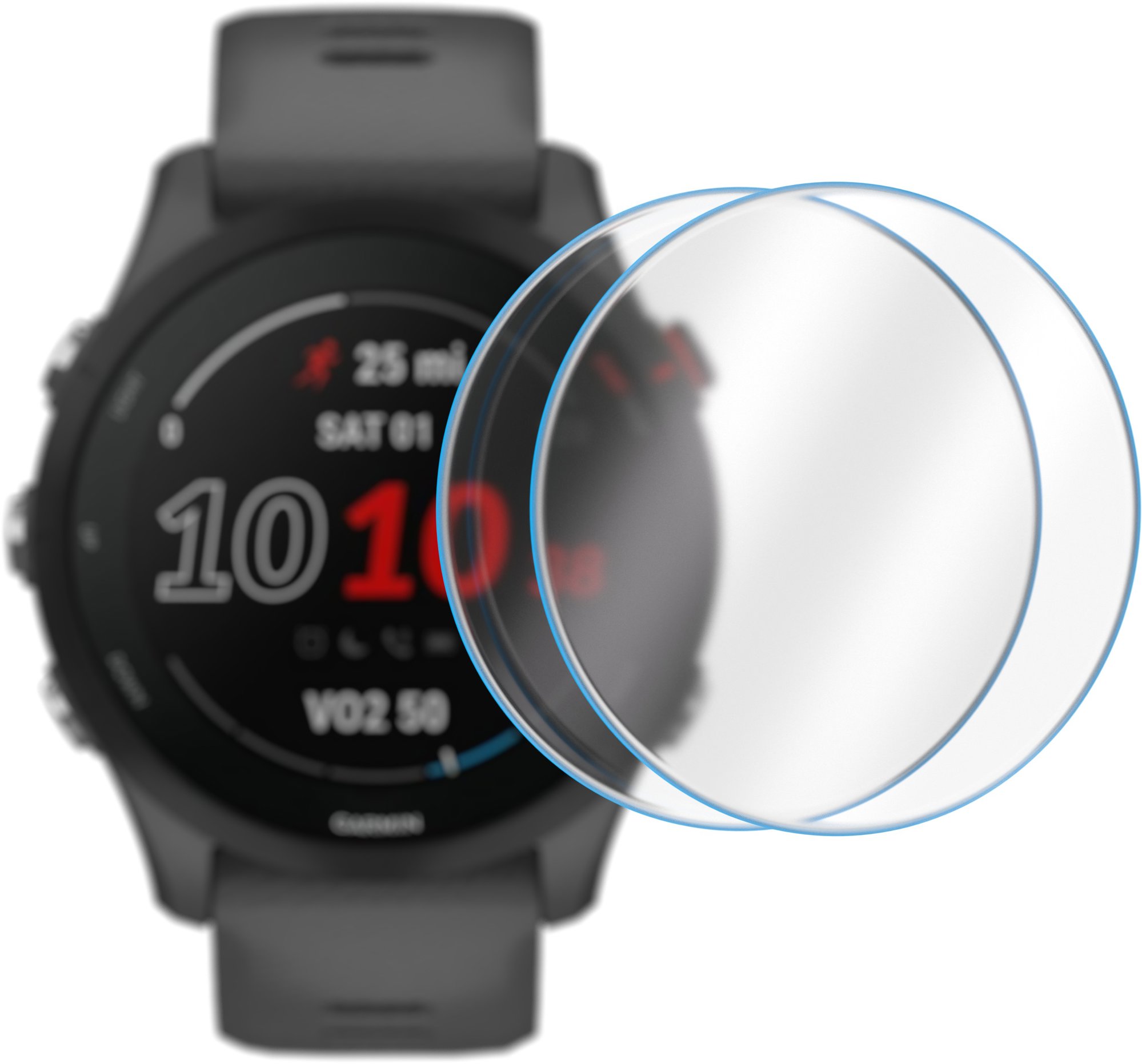 AlzaGuard 2.5D glass protector na Garmin Forerunner 255 – 2 ks