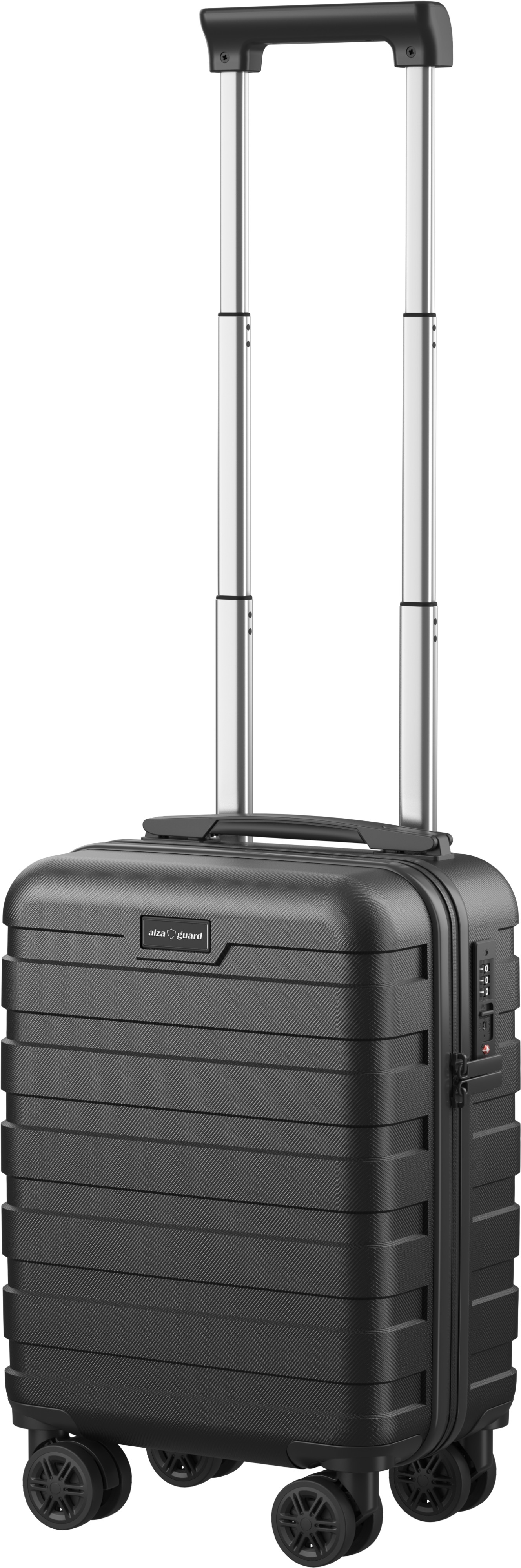 AlzaGuard Traveler Suitcase, veľkosť XS – čierny