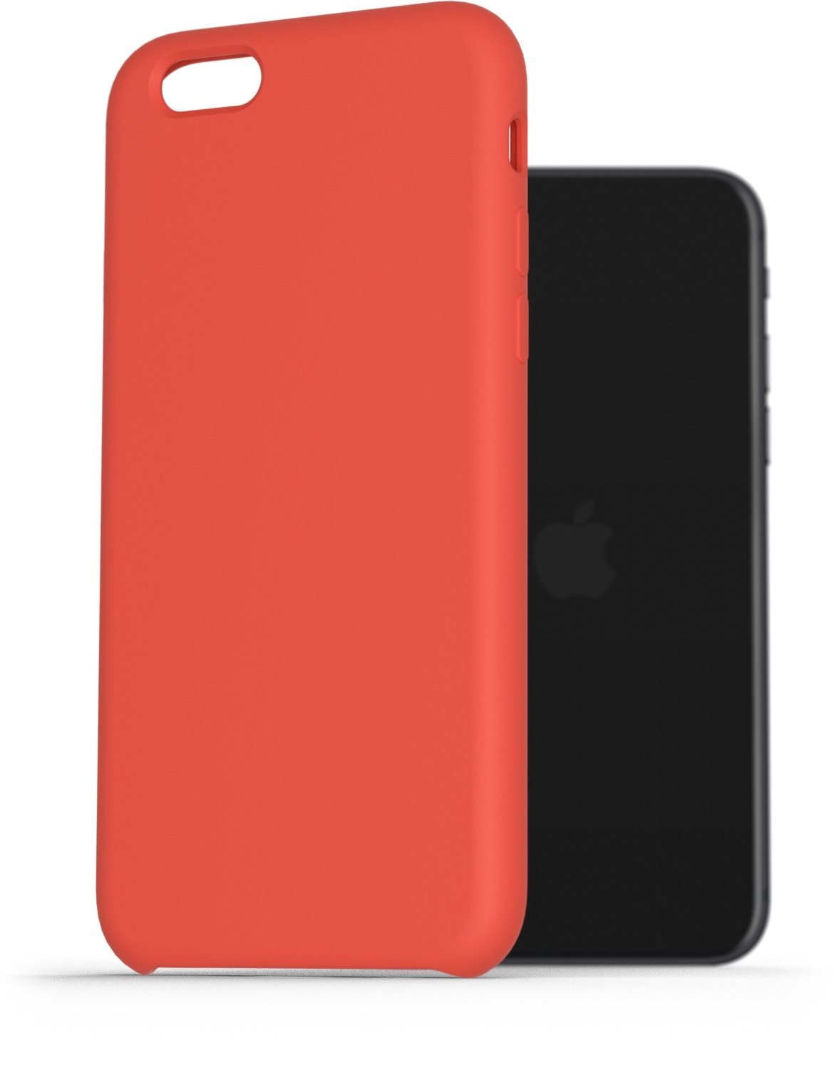 AlzaGuard Premium Liquid Silicone iPhone 7 / 8 / SE 2020 / SE 2022 červené