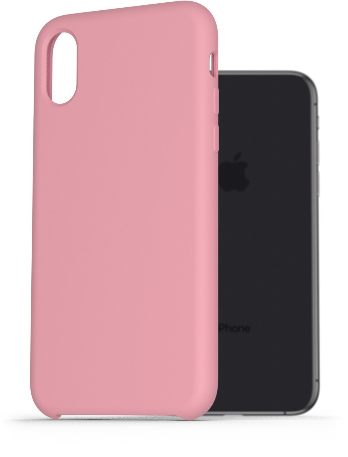 AlzaGuard Premium Liquid Silicone iPhone X / Xs ružové