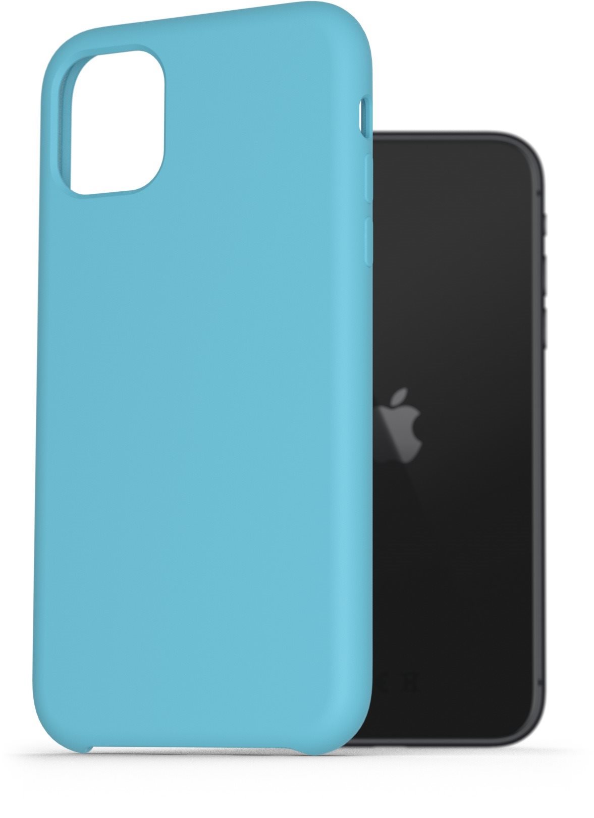 AlzaGuard Premium Liquid Silicone iPhone 11 modré