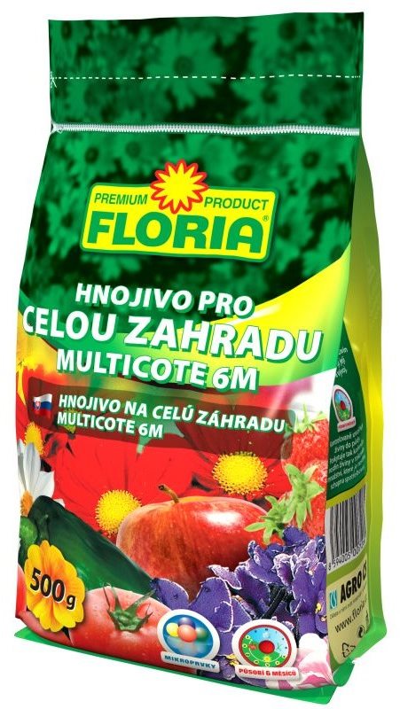 AGRO Hnojivo na celú záhradu MULTICOTE FLORIA, 500 g