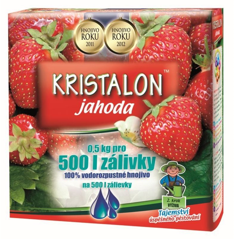 AGRO Hnojivo KRISTALON – jahoda, 0,5 kg