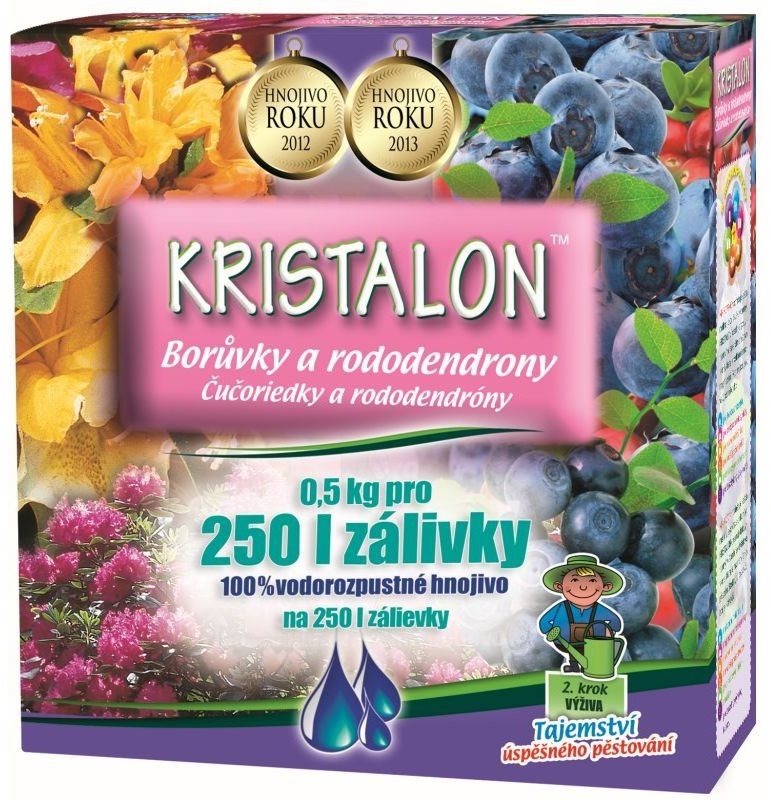 KRISTALON Čučoriedky a rododendrony 0,5 kg