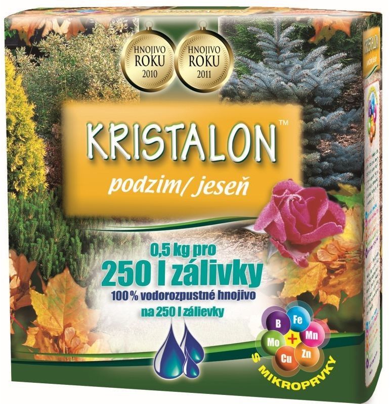 AGRO Hnojivo KRISTALON – jeseň, 0,5 kg