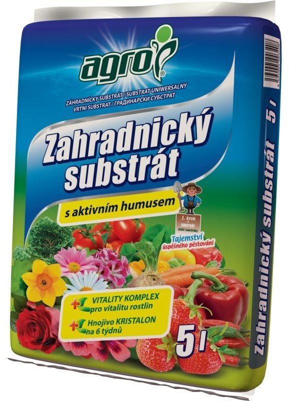 AGRO, záhradný substrát, 5 l