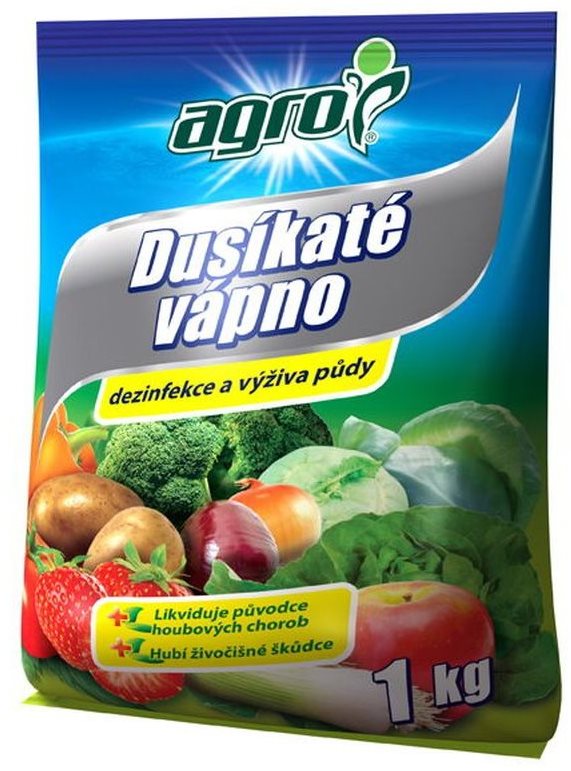 AGRO Hnojivo – Dusíkaté vápno, 1 kg