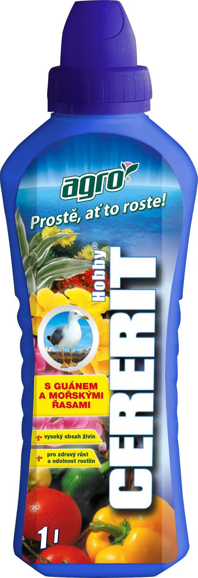 AGRO Hnojivo Cererit hobby kvapalné hnojivo s guanom a riasami, 1 l
