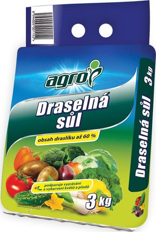 AGRO Draselná soľ 3 kg