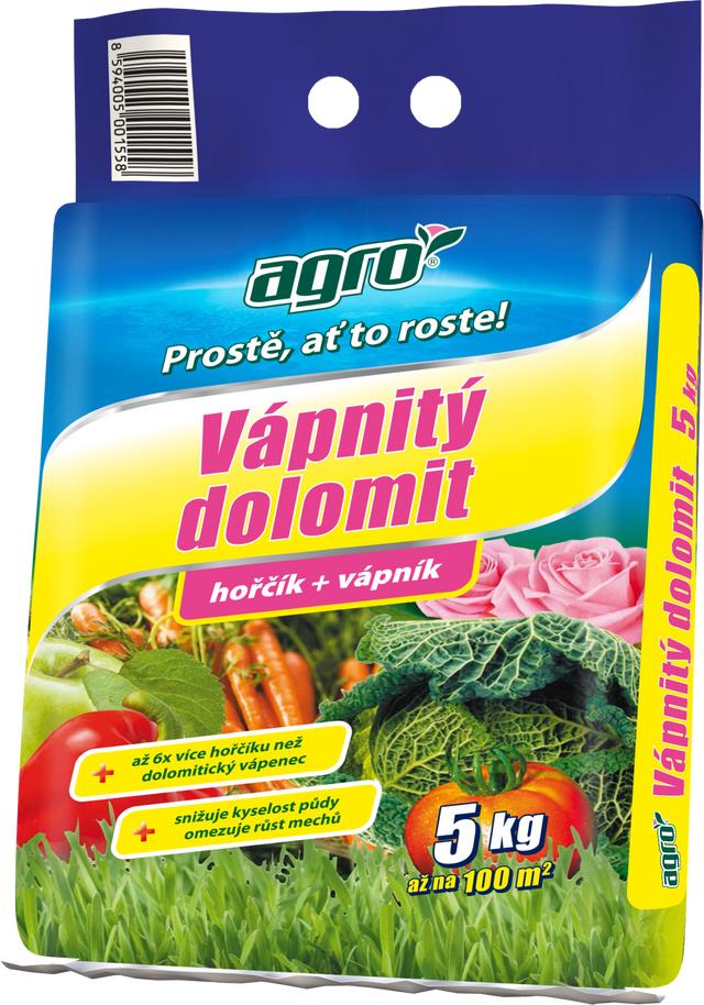 AGRO Vápnitý dolomit 5 kg