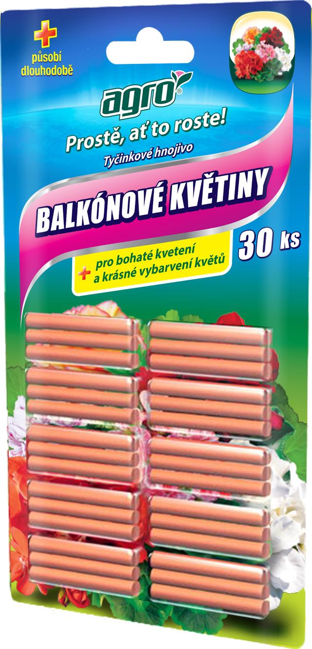 AGRO Tyčinkové hnojivo na balkónové kvety