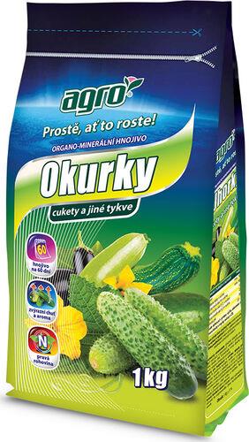 AGRO Hnojivo organo – minerálne, na uhorky a cukety, 1 kg
