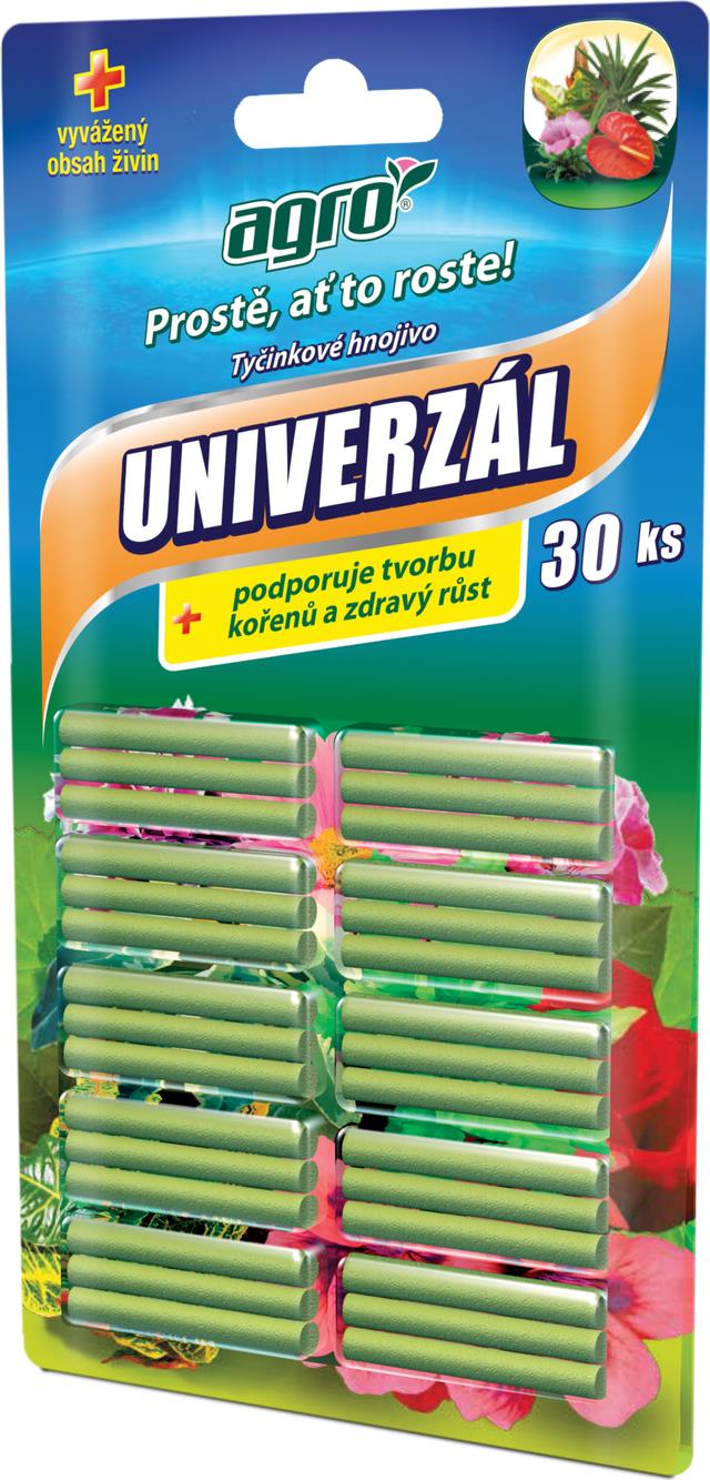 AGRO Hnojivo univerzálne tyčinkové, 30 ks