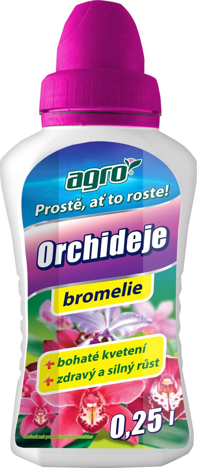 AGRO – Kvapalné hnojivo pre orchidey, 0,25 l