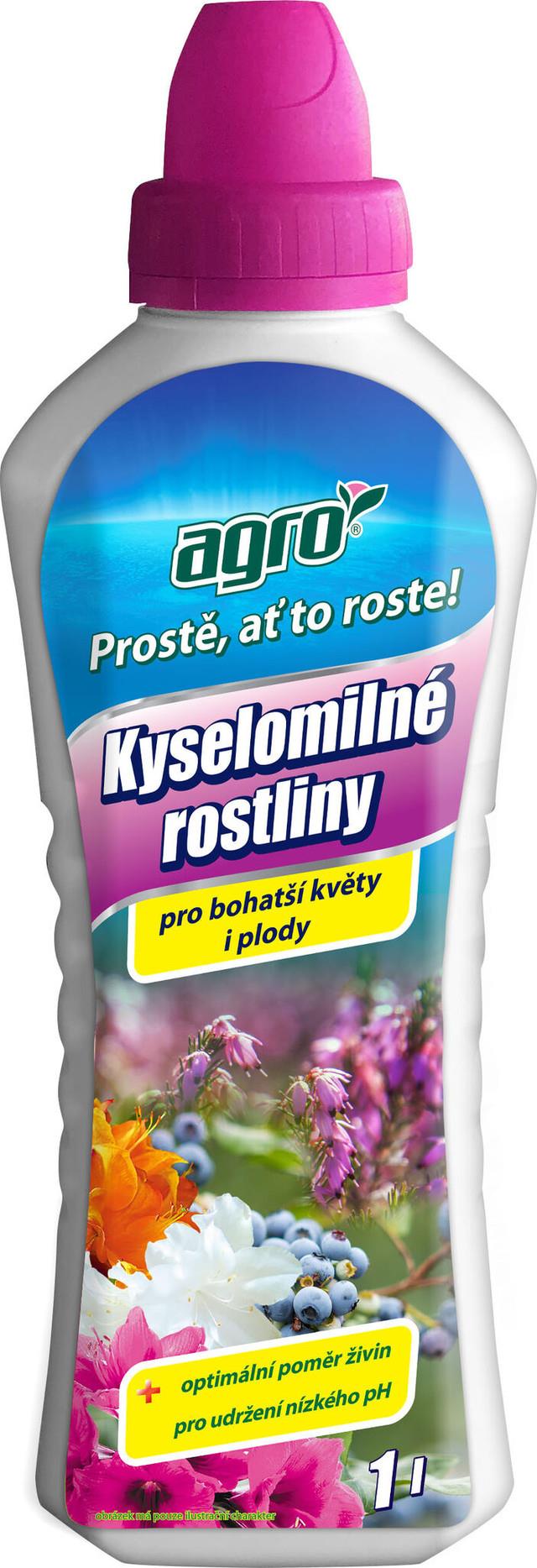 AGRO Hnojivo kvapalné pre kyslomilné rastliny, 1 l