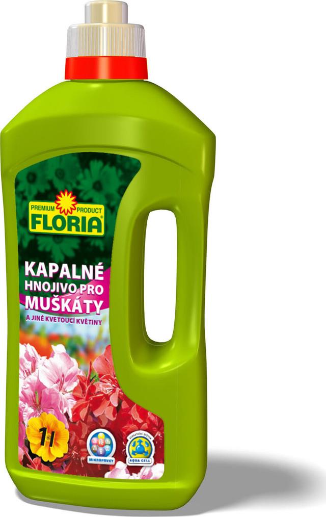 FLORIA Kvapalné hnojivo na muškáty 1 l