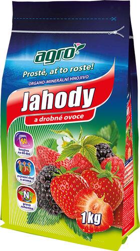 AGRO Hnojivo organo – minerálne jahody, 1 kg