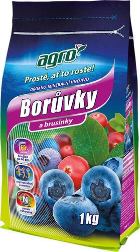 AGRO Hnojivo organo – minerálne čučoriedky a brusnice, 1 kg