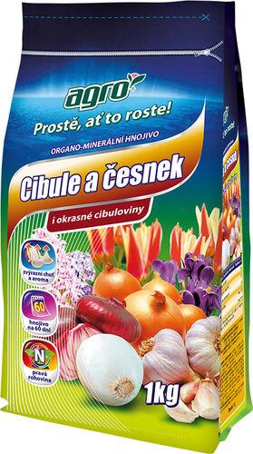 AGRO Hnojivo organo – minerálne cibuľa a česnak, 1 kg