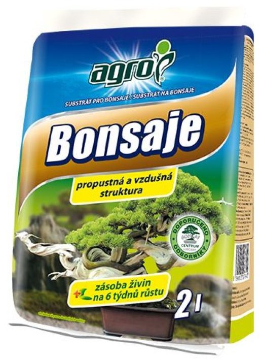 AGRO – Substrát pre bonsaje, 2 l