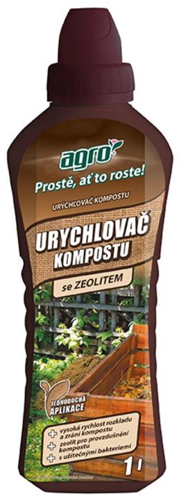 AGRO Prípravok Urýchľovač kompostu vo fľaši 1 l
