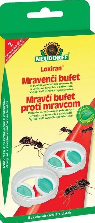 AGRO Insekticíd NEUDORFF LOXIRAN – mravčí bufet, 2 x dóza