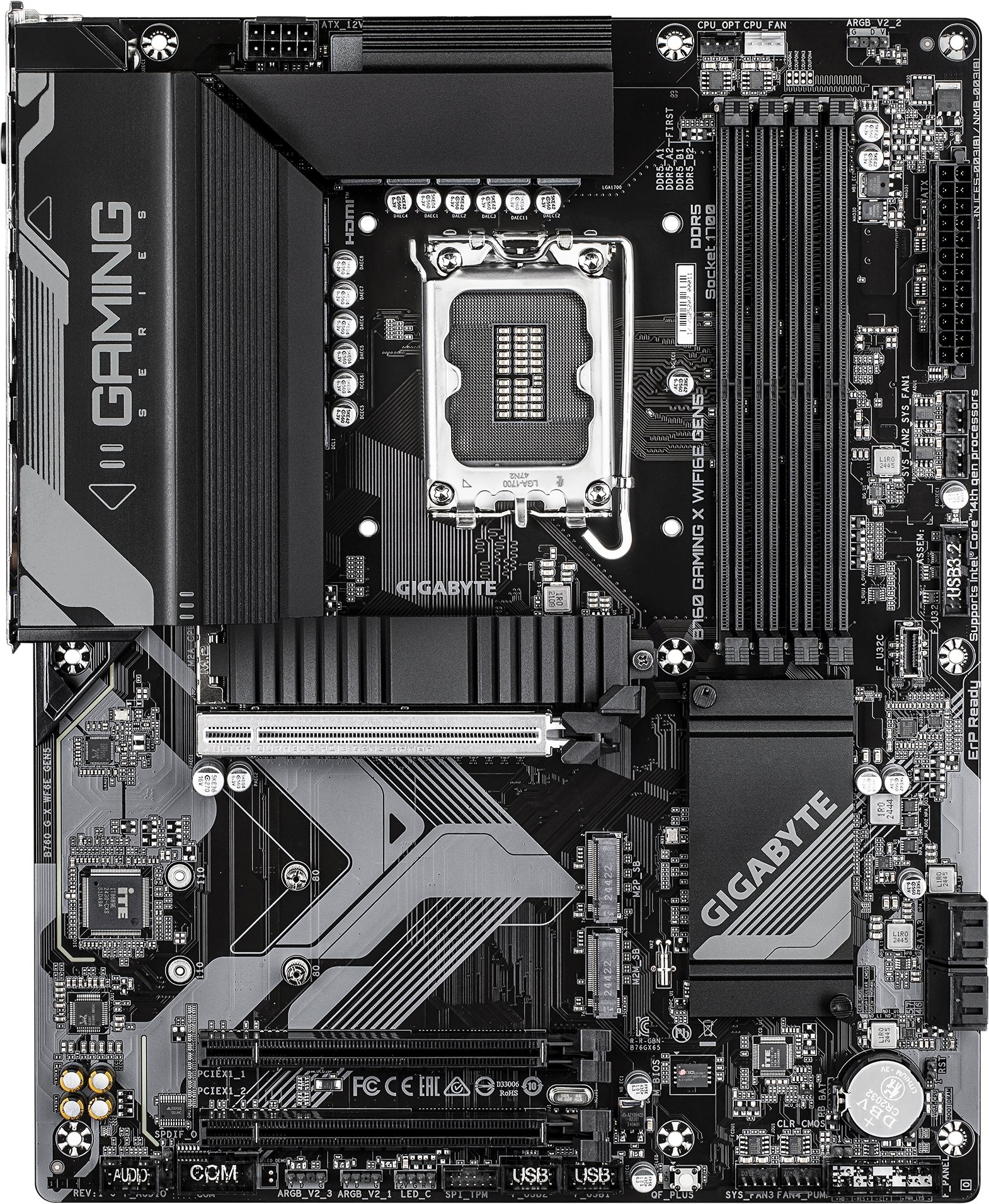 GIGABYTE B760 GAMING X WIFI6E GEN5