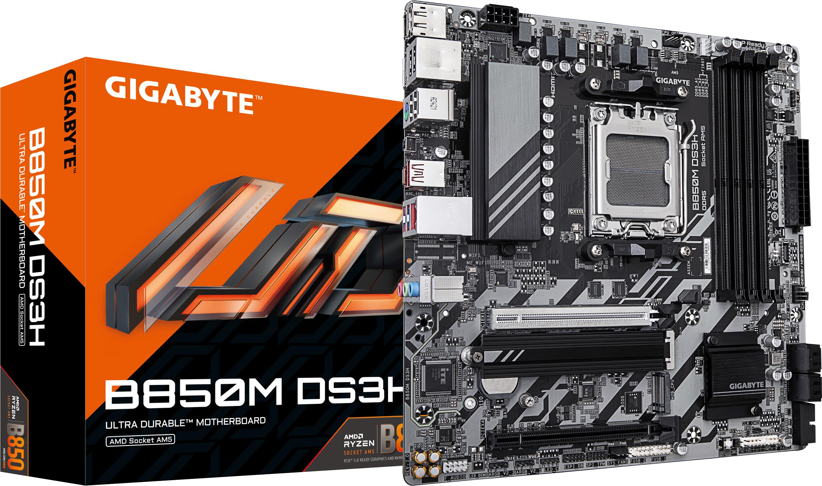 GIGABYTE B850M DS3H