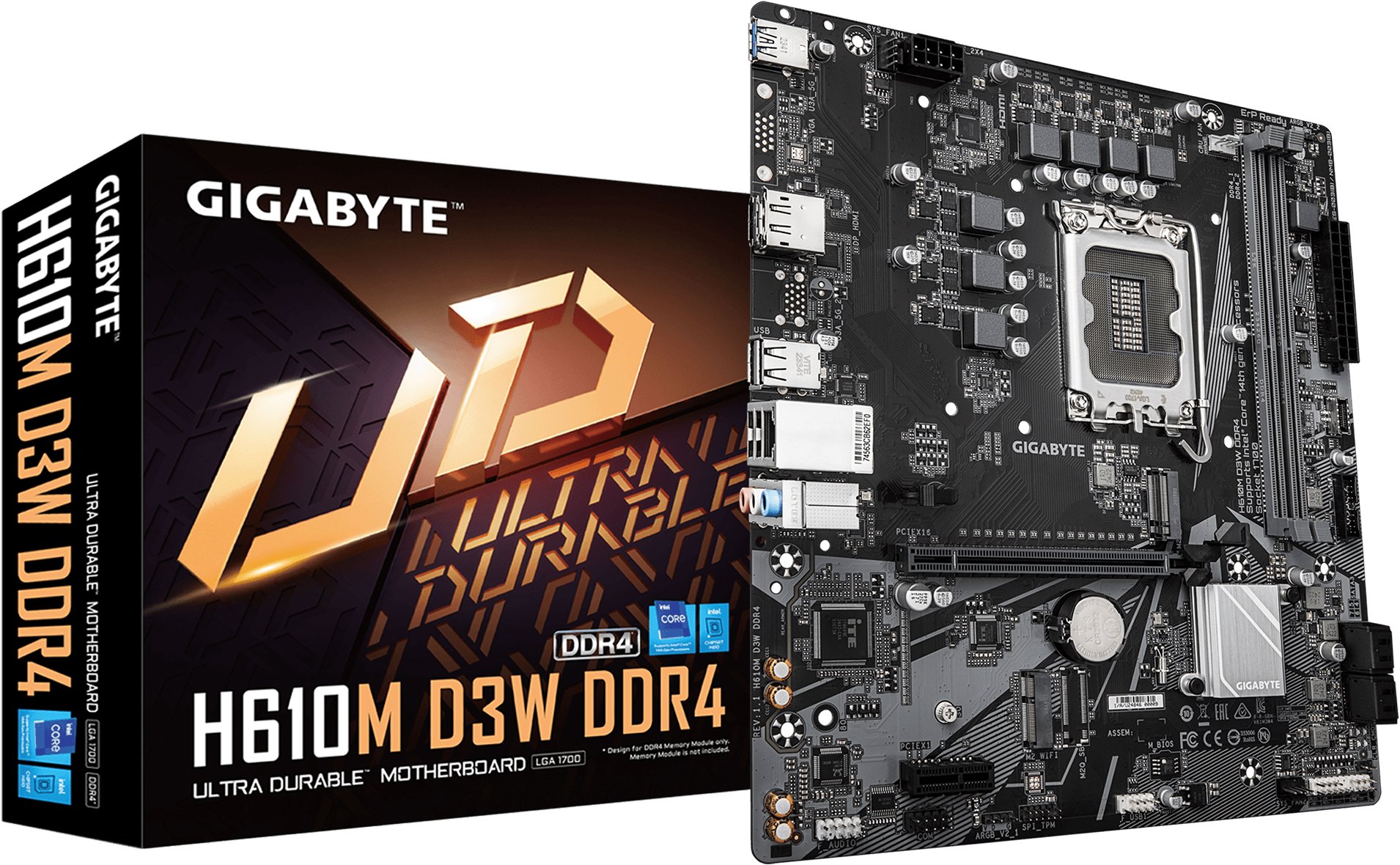 GIGABYTE H610M D3W DDR4