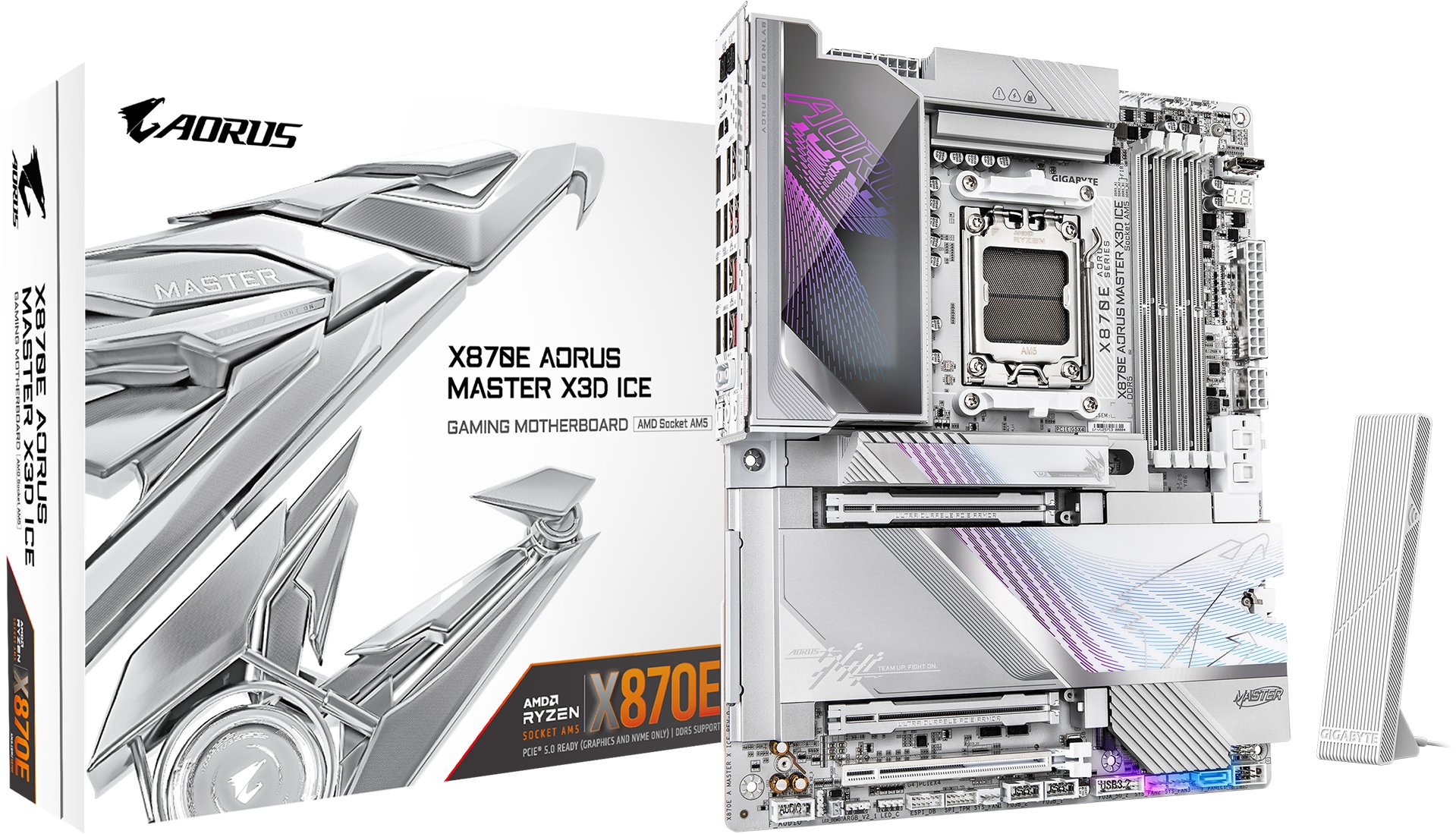 GIGABYTE X870E AORUS MASTER X3D ICE