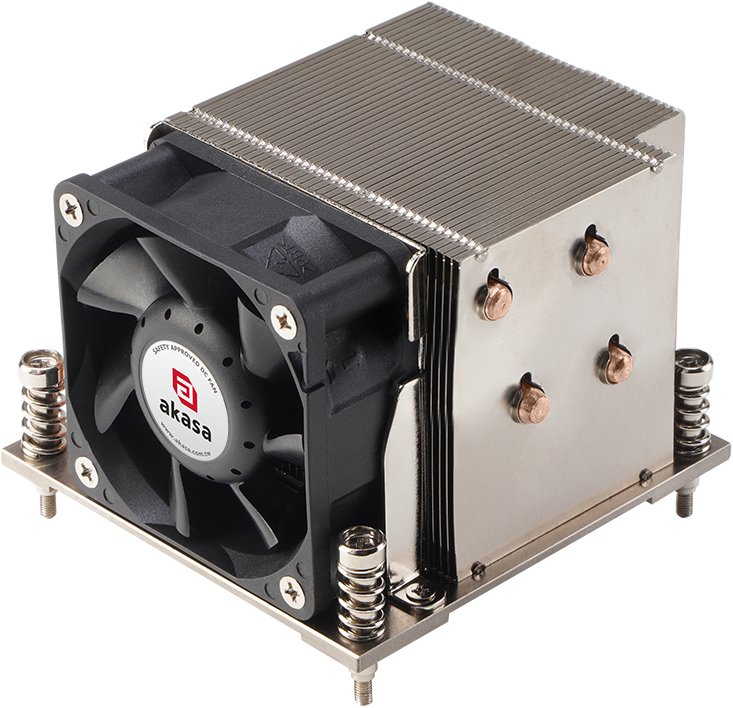 AKASA 2U Cooler pre Intel LGA1851 / LGA1700