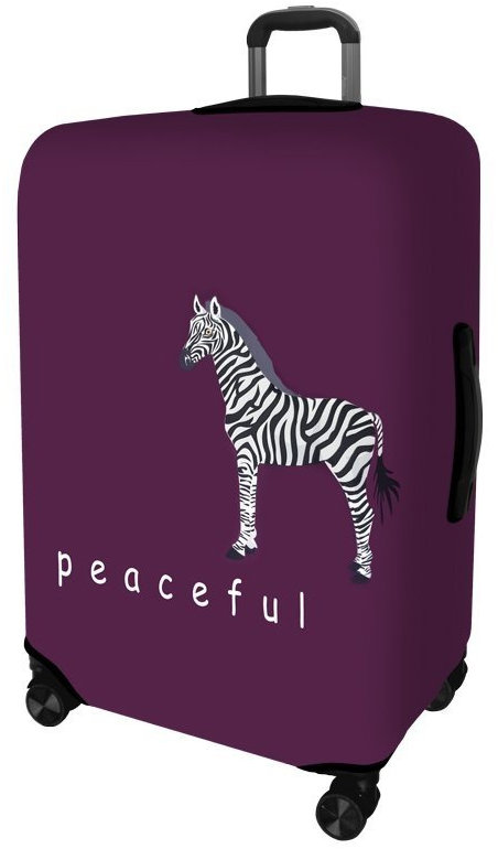 Kufryplus Obal na kufor Z387 Zebra L