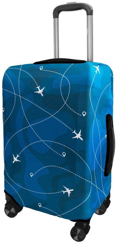 Kufryplus Obal na kufor Z669 Airplanes S