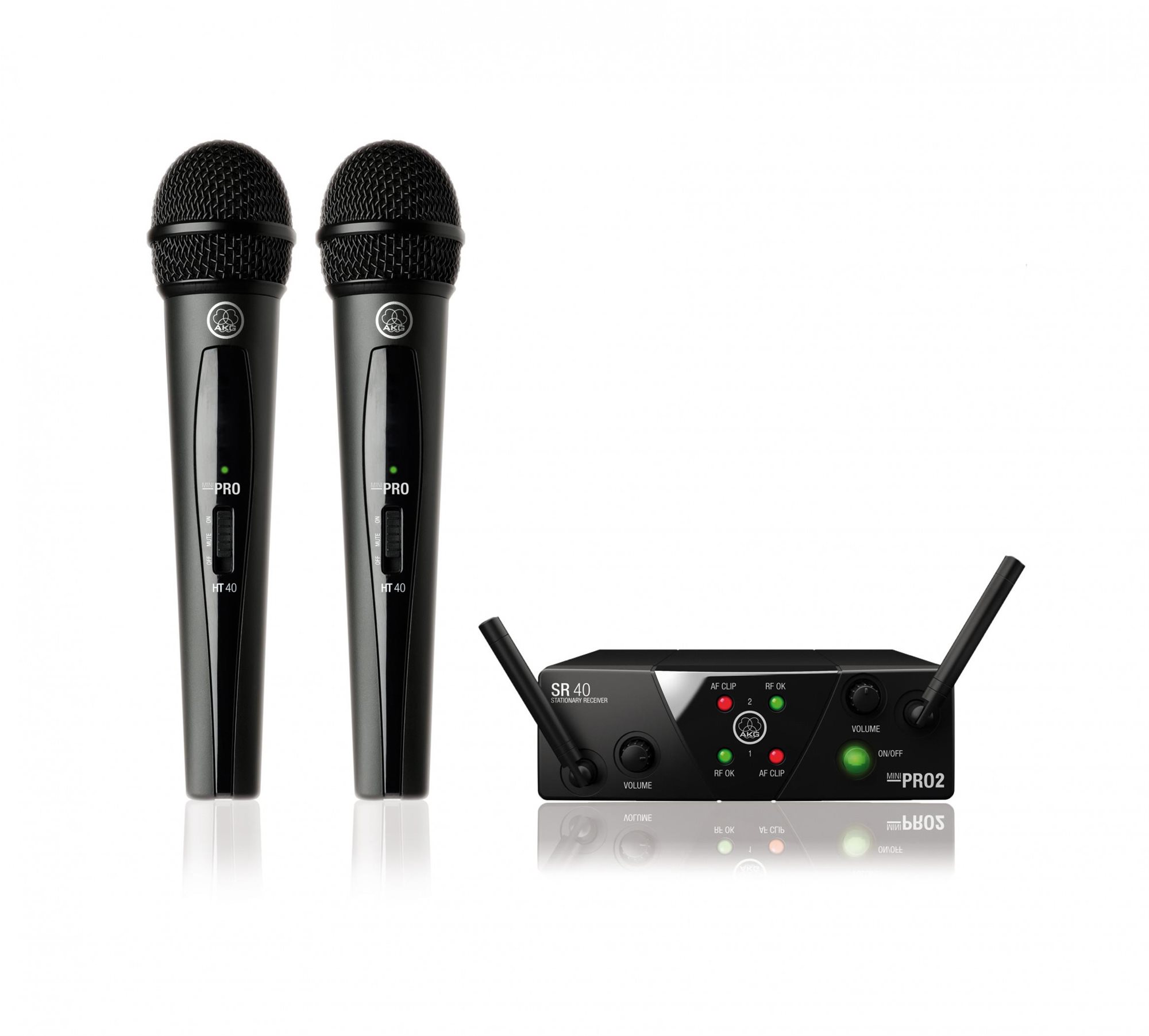AKG WMS40 MINI2 VOCAL SET DUAL US45A/C