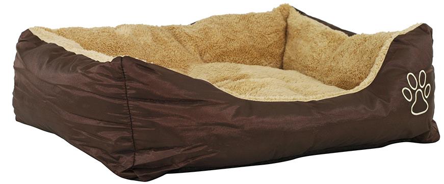 Akinu Pelech nylon & fleece štvorhranný M 75 × 58 cm hnedý