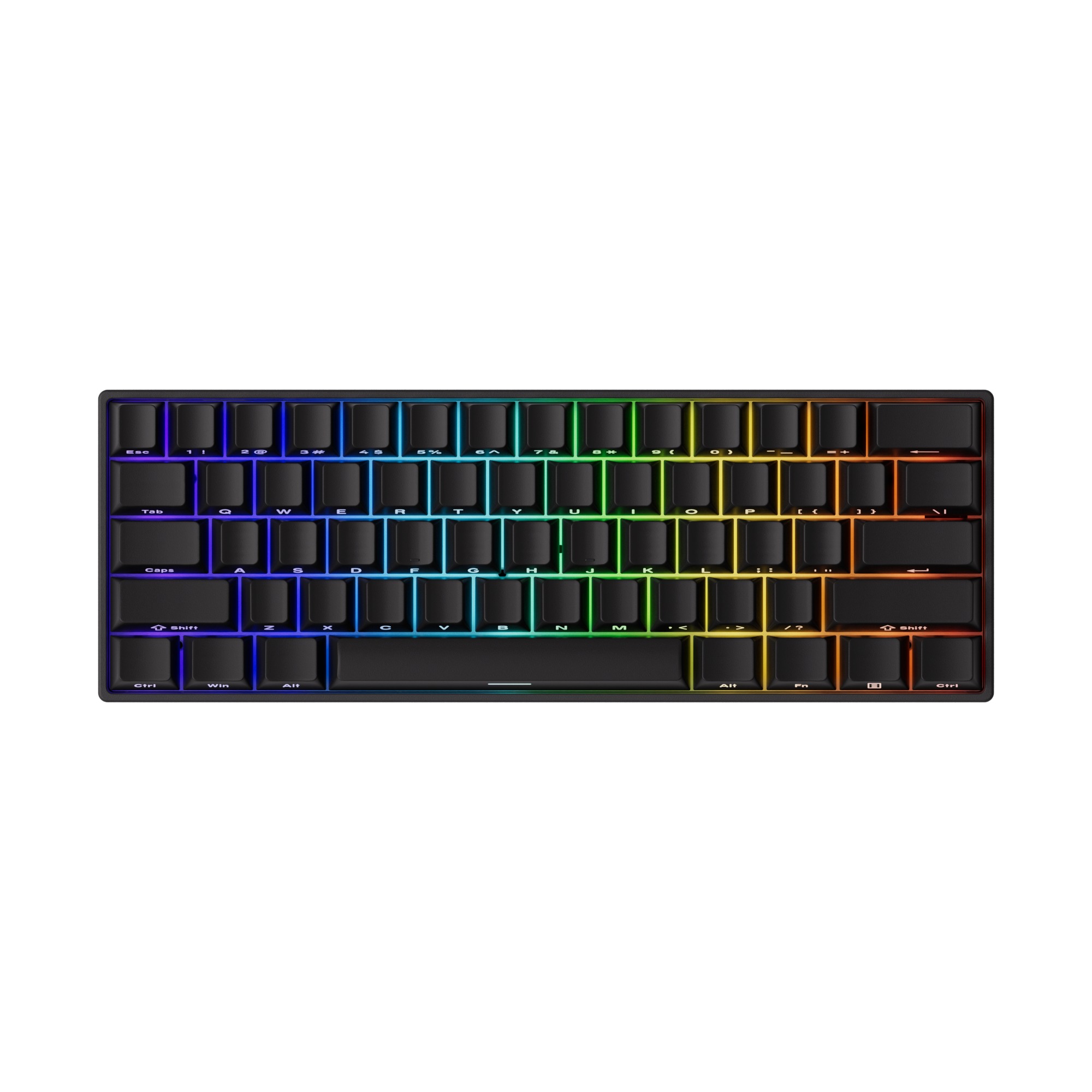 AKKO MONSGEEK FUN60 Pro-ST Wired Black (Wired 8K Polling Rate)