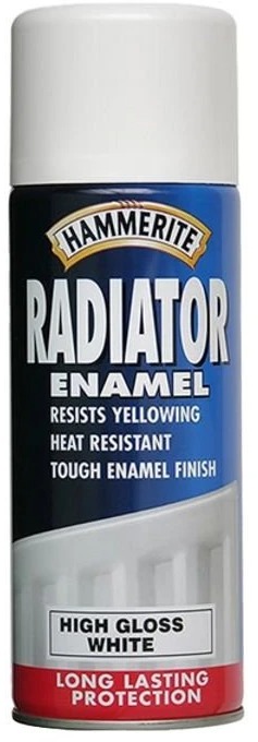AkzoNobel Hammerite sprej Radiátor hladký 400 ml, bílý
