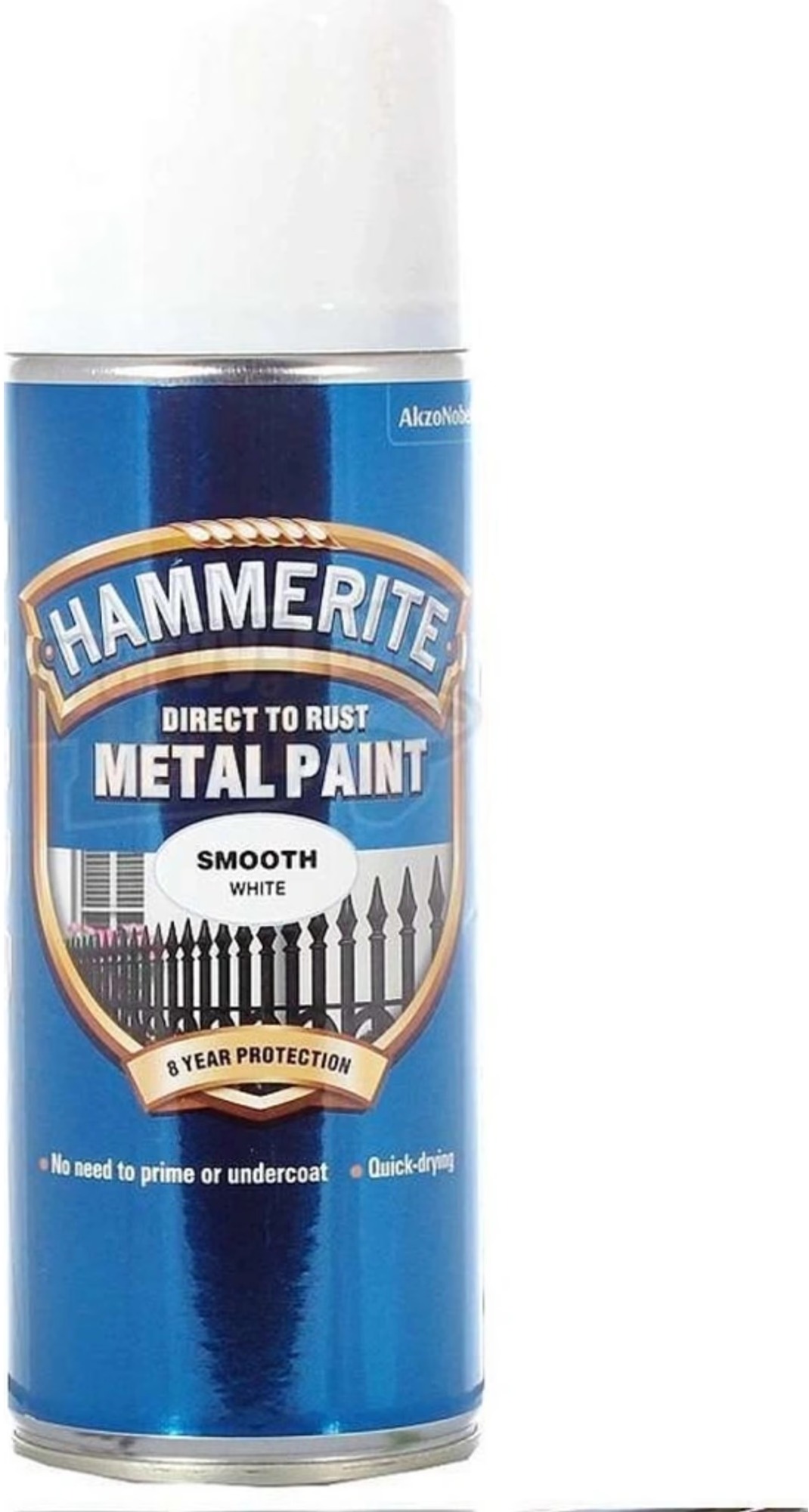 AkzoNobel Hammerite sprej priamo na hrdzu hladký 400 ml, biely