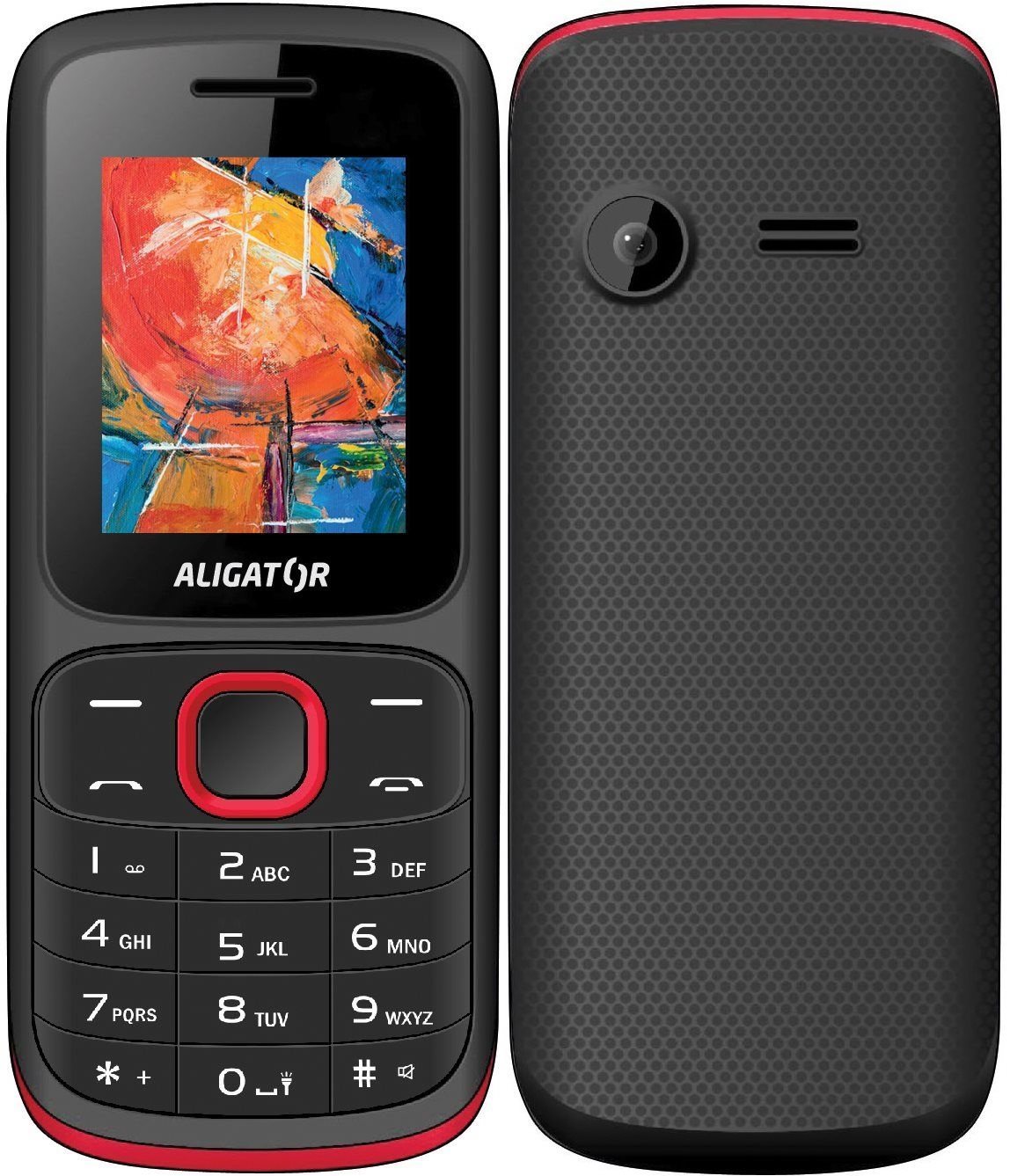Aligator D210 Dual SIM červený